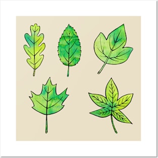 Green Leaves Posters and Art